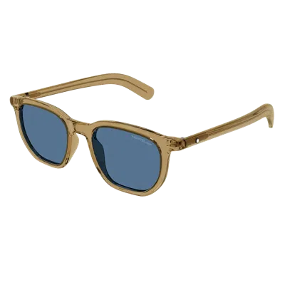 Montblanc Mb0352 S Sunglasses In Green