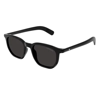 Montblanc Mb0352 S Sunglasses In Black