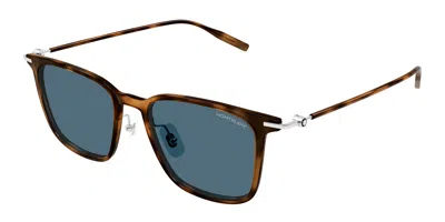 Montblanc Mb0354s 004 In Blue