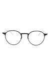 Montblanc Mb0357o Glasses In Schwarz