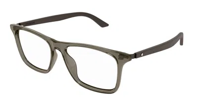 Montblanc Mb0359o Men's Glasses, Grey, Size 57 In Gray