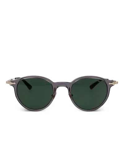 Montblanc Mb0362s Round-frame Sunglasses In Black