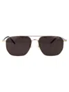 Montblanc Mb0367sa Sunglasses In Gold