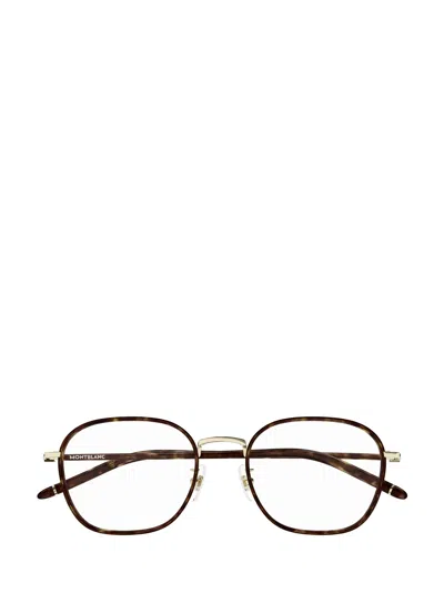 Montblanc Mb0368oa Glasses In Brown