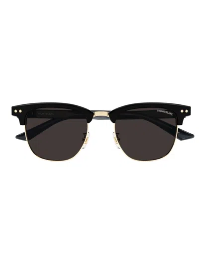 Montblanc Mb0382s Sunglasses In Black
