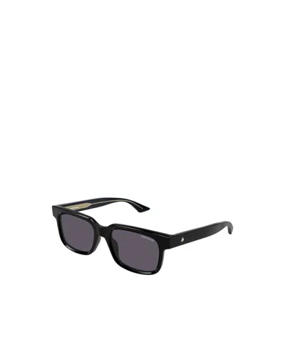 Montblanc Mb0383s Sunglasses In Black