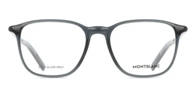 Montblanc Mb0386o Men's Glasses, Grey, Size 52 In Gray