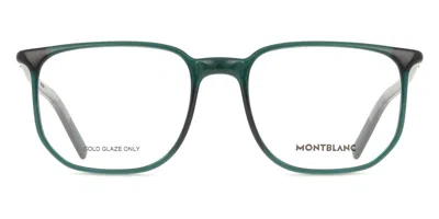 Montblanc Mb0388o Men's Glasses, Green, Size 54