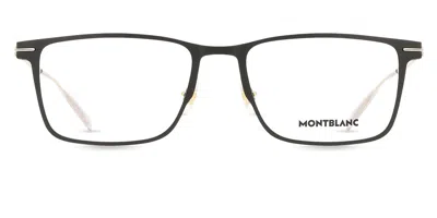 Montblanc Mb0396on 001 Occhiali Da Vista Neri Per Uomo (solo Montatura) In Black