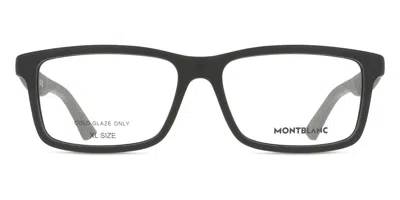 Montblanc Mb0402o Men's Glasses, Black, Size 57