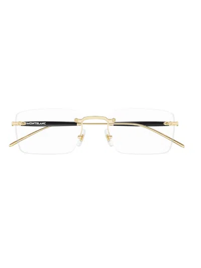 Montblanc Mb0411o Eyewear In Gold