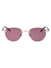 Montblanc Mb0412s Sunglasses In Gold