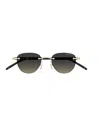 Montblanc Mb0412s Sunglasses In Gold