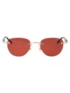 Montblanc Mb0412s Sunglasses In Brown