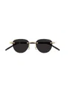 Montblanc Mb0412s Sunglasses In Gold