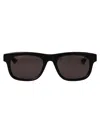 Montblanc Black-black-grey Recycled Acetate Sunglasses In Multi