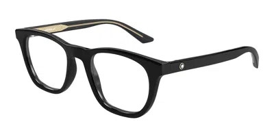 Montblanc Mb0422o 001 Occhiali Da Vista Neri Per Uomo (solo Montatura) In Black