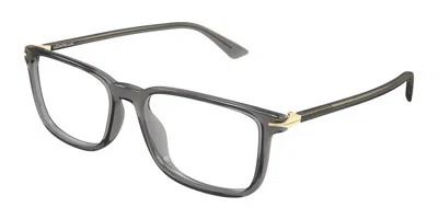 Montblanc Mb0437o 003 Occhiali Da Vista Chiari Per Uomo (solo Montatura) In Gray