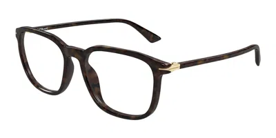 Montblanc Mb0438o 002 Occhiali Da Vista Tartarugatishell Per Uomo (solo Montatura) In Black