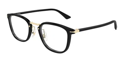 Montblanc Mb0440oa Vestibilità Orientale 001 Occhiali Da Vista Neri Per Uomo (solo Montatura) In Black