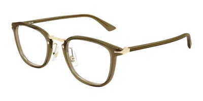 Montblanc Mb0440oa Vestibilità Orientale 004 Occhiali Da Vista Marroni Per Uomo (solo Montatura) In Brown