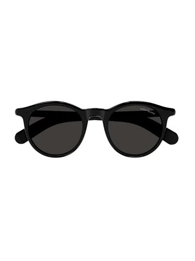 Montblanc Mb0453s Sunglasses In Black