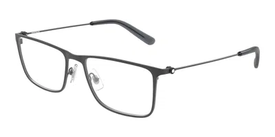 Montblanc Mb0464o 002 Men's Glasses  Size 54 - Free Lenses - Blue Light Block Available In Gray