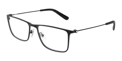Montblanc Mb0464o 005 Men's Glasses  Size 57 - Free Lenses - Blue Light Block Available In Black