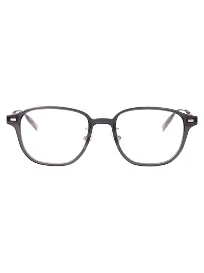 Montblanc Round Optical Mb0466 Oa 004 In Gray