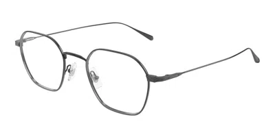 Montblanc Mb0472o Men's Glasses, Gunmetal, Size 50 In Black