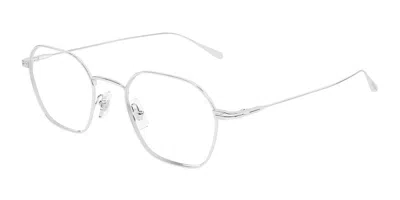 Montblanc Mb0472o 002 Men's Glasses  Size 50 - Free Lenses - Blue Light Block Available In Silver