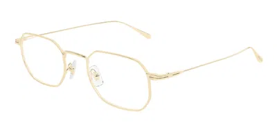 Montblanc Mb0474o 001 Men's Glasses  Size 50 - Free Lenses - Blue Light Block Available In Gold