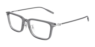 Montblanc Mb0489oa Asian Fit 004 Men's Glasses  Size 54 - Free Lenses - Blue Light Block Available
