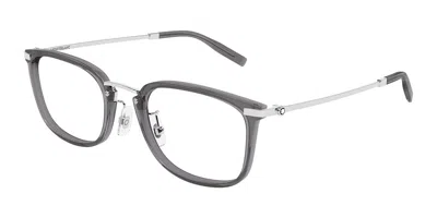 Montblanc Mb0494oj Asian Fit 004 Men's Glasses  Size 54 - Free Lenses - Blue Light Block Available