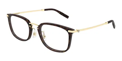 Montblanc Mb0494oj Asian Fit 003 Men's Glasses  Size 54 - Free Lenses - Blue Light Block Available