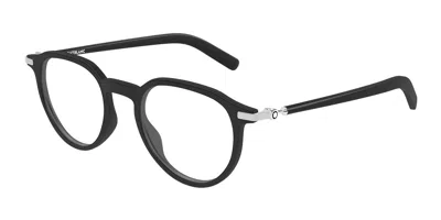 Montblanc Mb0495o Men's Glasses, Black, Size 49