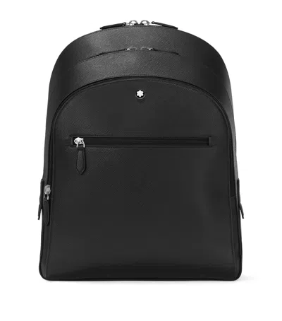 Montblanc Sartorial Medium Backpack 3 Compartments In Black
