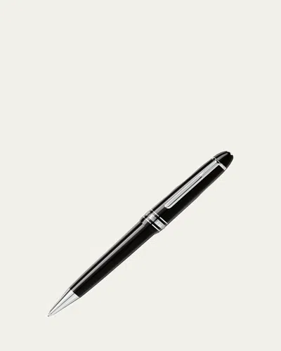 Montblanc Meisterst%26uuml;ck Midsize Ball-point Pen In Silver