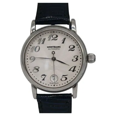 Pre-owned Montblanc Meisterst�ck 7019 � 36mm � Automatic � Guilloch� Dial In Multiple