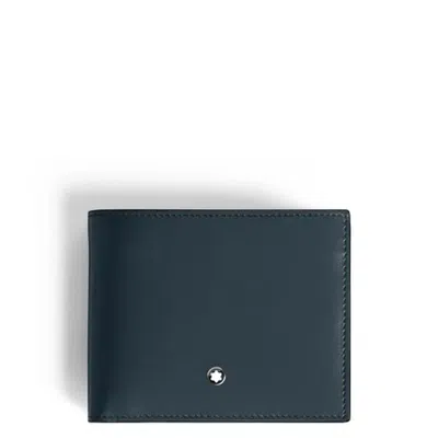 Montblanc Meisterstck Wallet 6cc In Blue