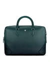 Montblanc Meisterstuck 100 Years Collection Leather Document Case In Green