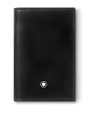Montblanc Meisterstuck 2cc Leather Card Holder In Black