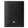 Montblanc Meisterstuck 4810 Leather Card Holder In Black