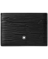 Montblanc Meisterstuck 4810 Leather Card Holder In Black