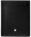 Montblanc Meisterstuck 6 Card Compact Wallet In Black