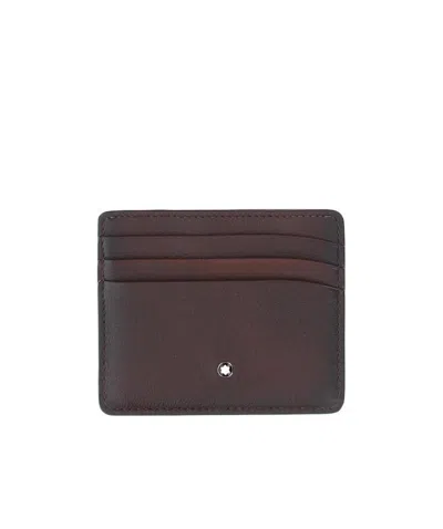 Montblanc Meisterstück 6cc Card Holder In Black