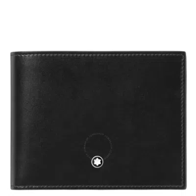 Montblanc Meisterstuck 6cc Leather Wallet In Black