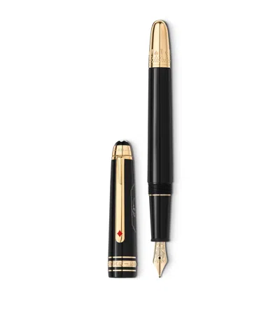 Montblanc Meisterstuck Around The World In 80 Days Fountain Pen In Grey