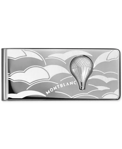 Montblanc Meisterstuck Around The World In 80 Days Money Clip In Silver