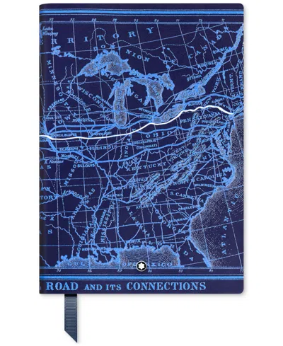 Montblanc Meisterstuck Around The World In 80 Days Notebook In Blue